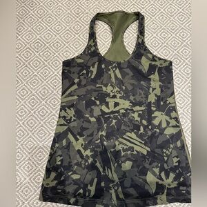 Lululemon Camouflage Cool Racerback Tank Top